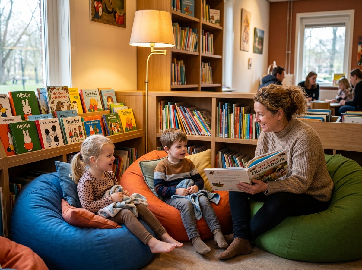 Leeshoek bij TipTop speelcentrum